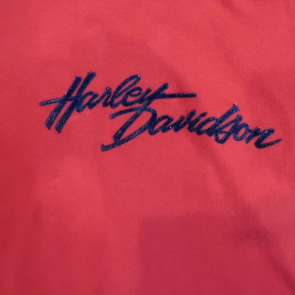 Gator Harley Davidson Womans XL Red Short Sleeve Tee Shirt Leesburg Florida - Picture 2 of 7